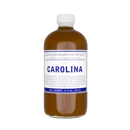 Lillies Q Carolina BBQ Sauce 20 fl. oz., PK6 FGLIL 32
